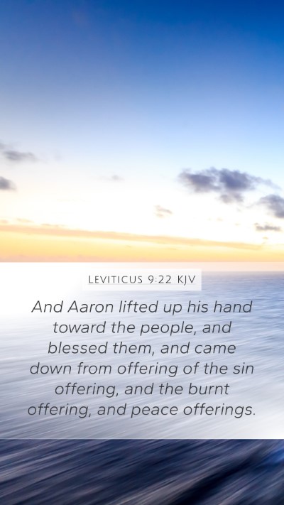 Leviticus 9:22 Explained