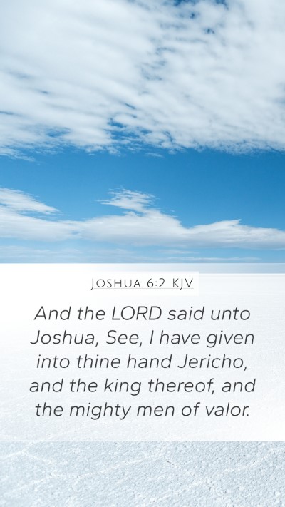 Joshua 6:2 Explained