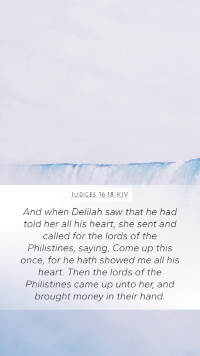 Judges 16:18 Explained