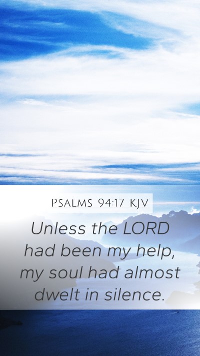 Psalms 94:17 Explained