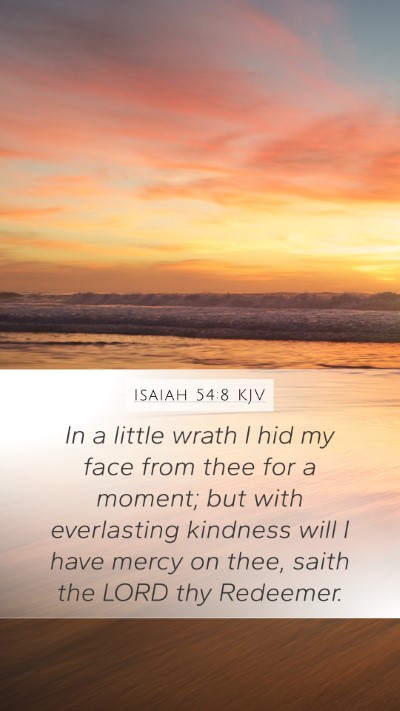 Isaiah 54:8 Explained