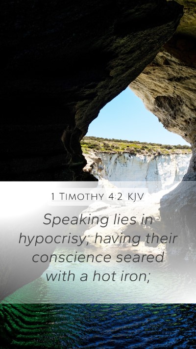1 Timothy 4:2 Explained